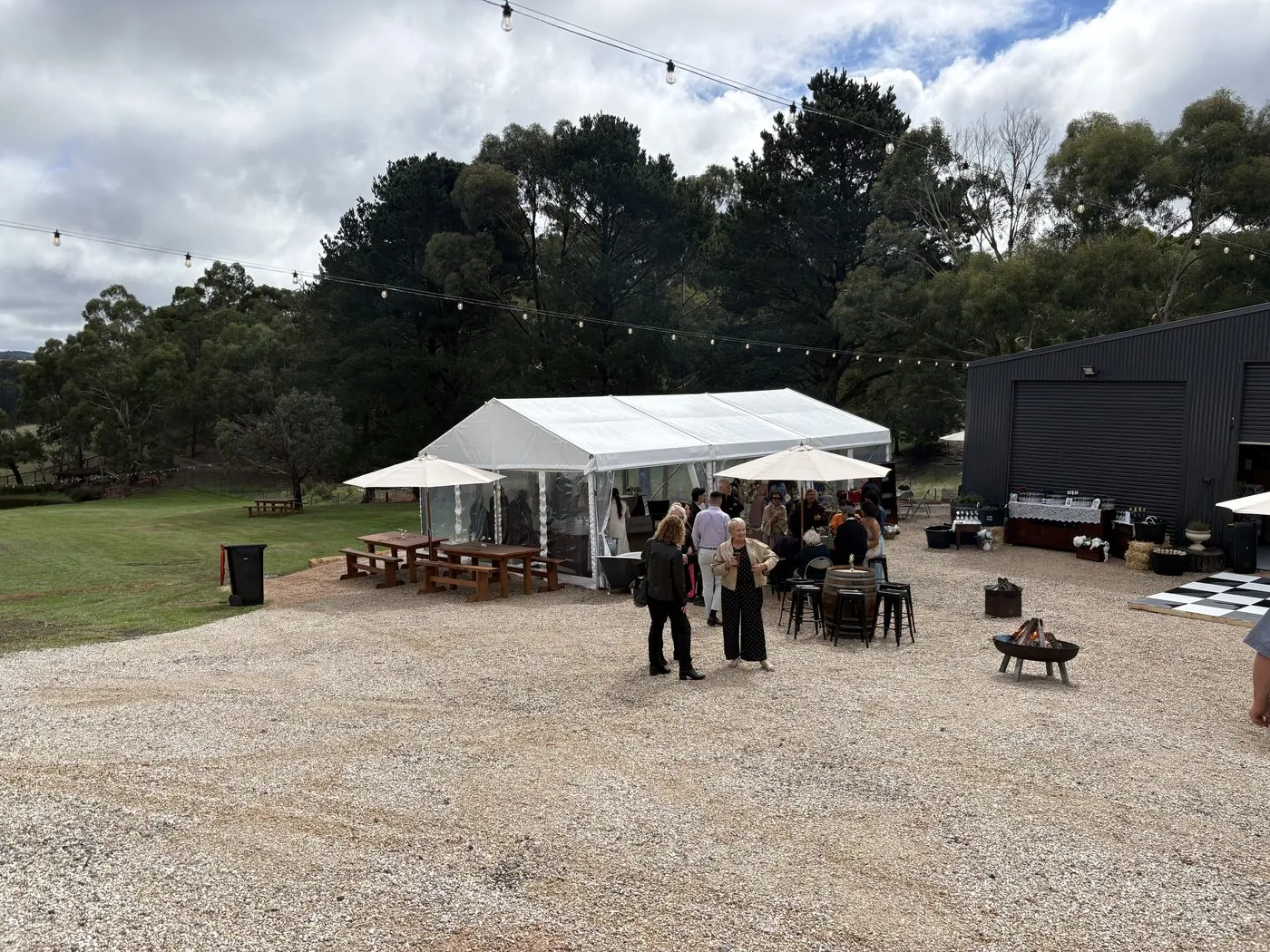 Wedding Marquee Exterior