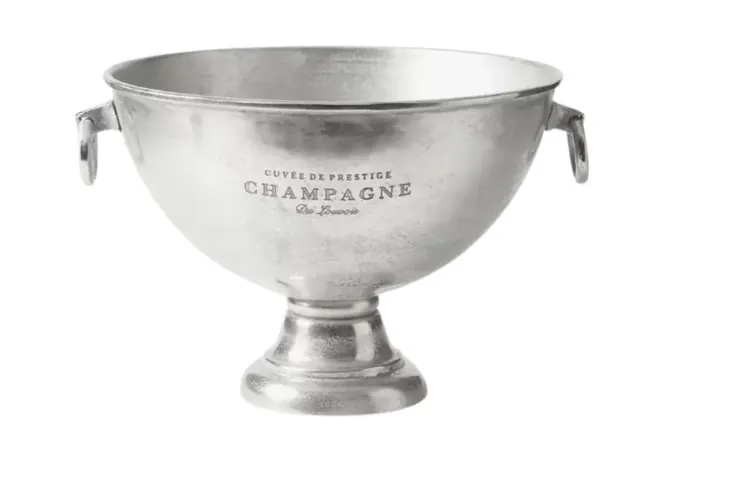 Champagne Bowl — Linked Events Emerald furniture collection
