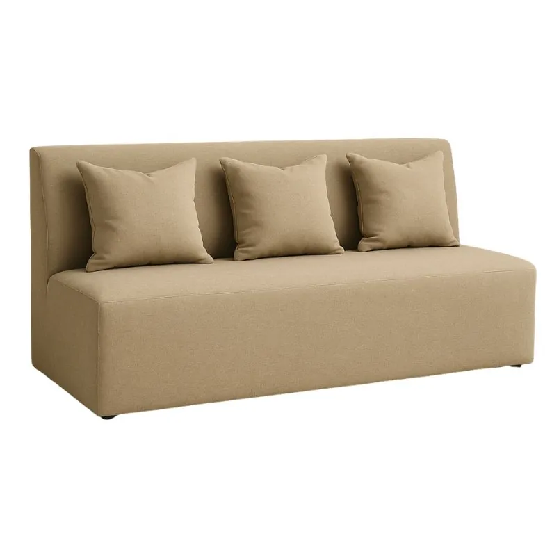 Upholstered Banquette — Linked Events Emerald furniture collection