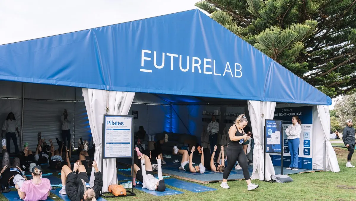 FutureLab activation at Great Ocean Road Running Festival