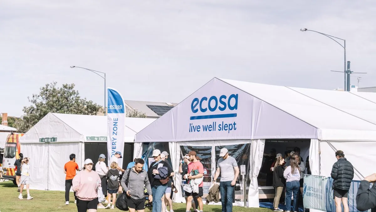 Ecosa activation at Great Ocean Road Running Festival